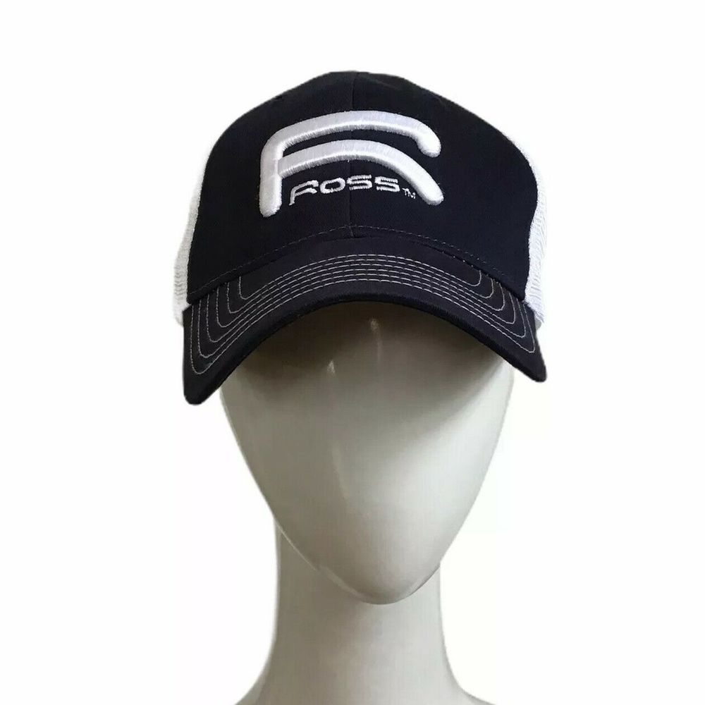 Ross Reels Hat Raised Logo Fly Fishing Ball Cap